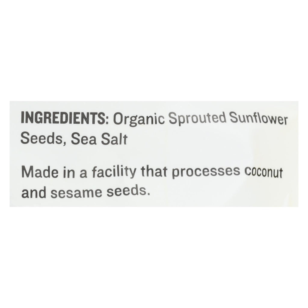 Go Raw Sprouted Seeds, Sunflower With Celtic Sea Salt  - Case Of 6 - 14 Oz - Lakehouse Foods