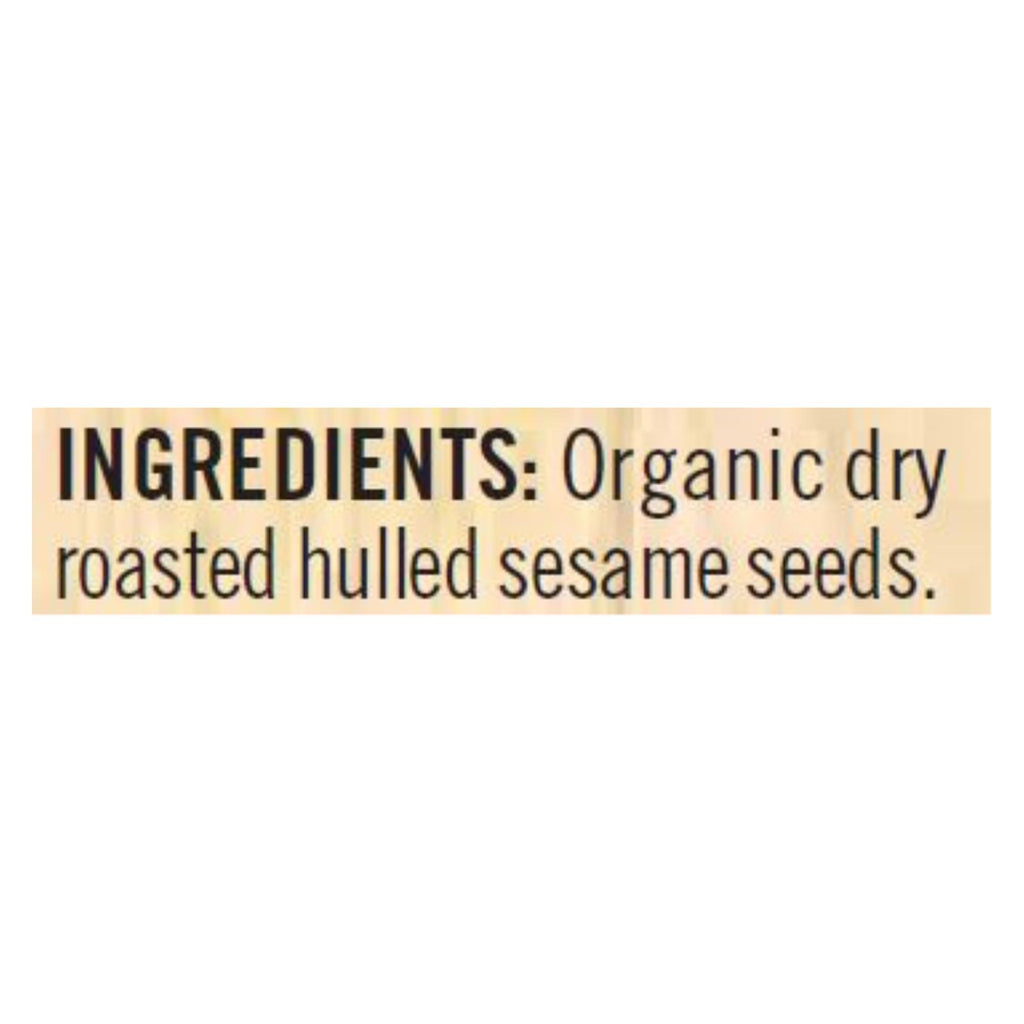 Woodstock Unsalted Organic Sesame Tahini - Case Of 12 - 16 Oz - Lakehouse Foods