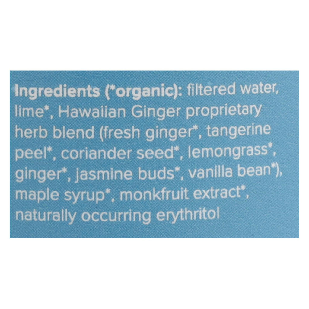 Goldthread Hawaiian Ginger Herbal Tonic  - Case Of 6 - 12 Fz - Lakehouse Foods