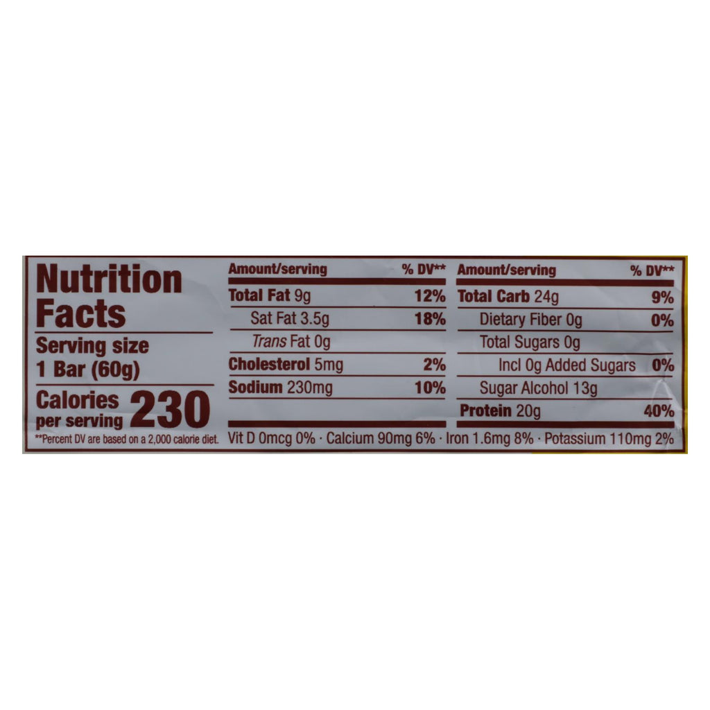 Think Products High Protein Bar - Lemon Delight - Case Of 10 - 2.1 Oz. - Lakehouse Foods