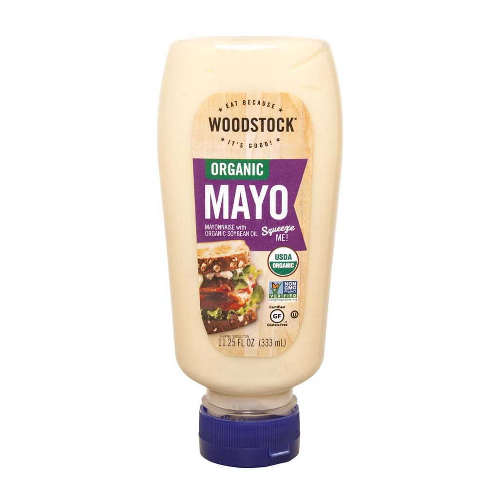 Woodstock Organic Mayo - Case Of 12 - 11.25 Oz - Lakehouse Foods