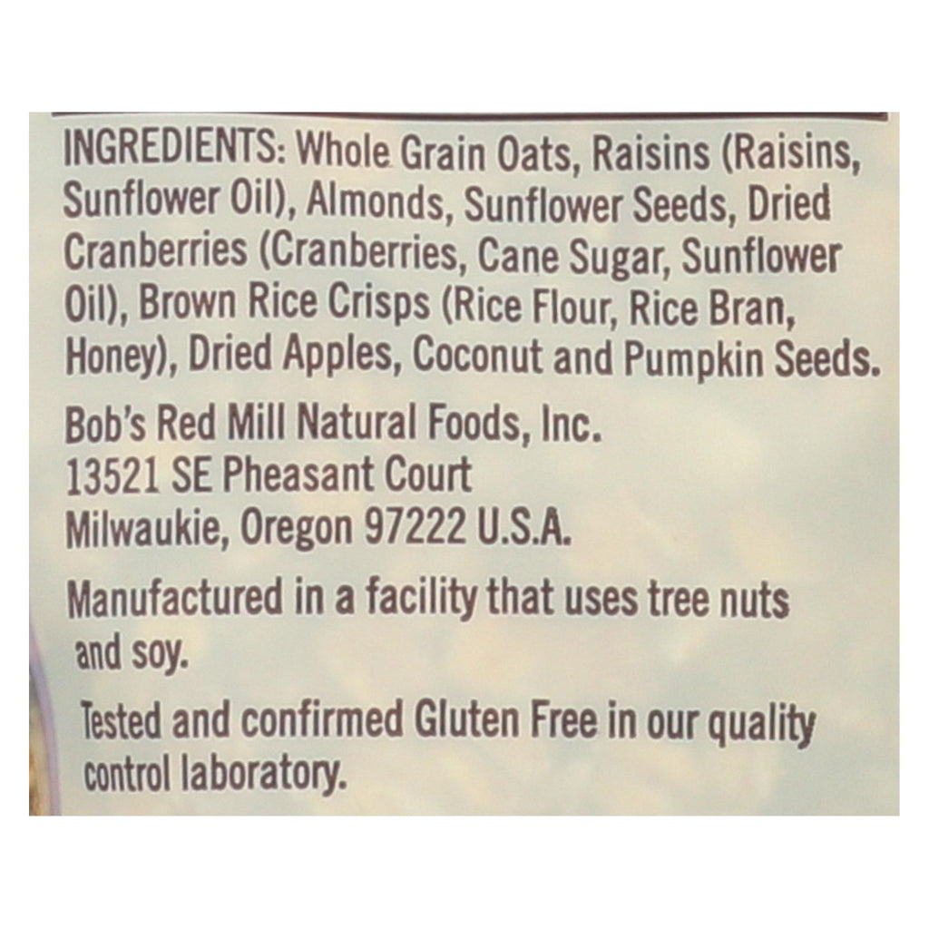 Bob's Red Mill - Muesli Gluten Free - European Style - Case Of 4-16 Oz - Lakehouse Foods