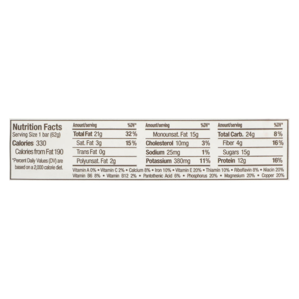 Perfect Bar - Bar Chocolate Hazelnut - Case Of 8 - 2.2 Oz - Lakehouse Foods
