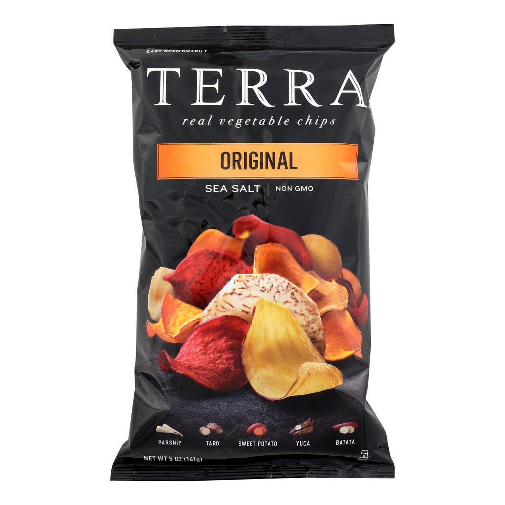 Terra Chips Exotic Vegetable Chips - Original - Case Of 12 - 5 Oz. - Lakehouse Foods