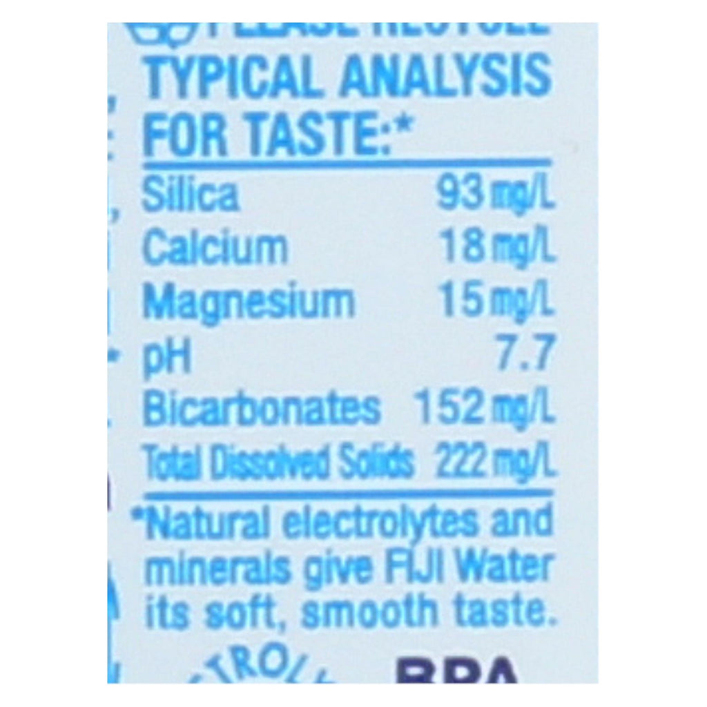 Fiji Natural Artesian Water Natural Water - Case Of 24 - 16.9 Fl Oz. - Lakehouse Foods