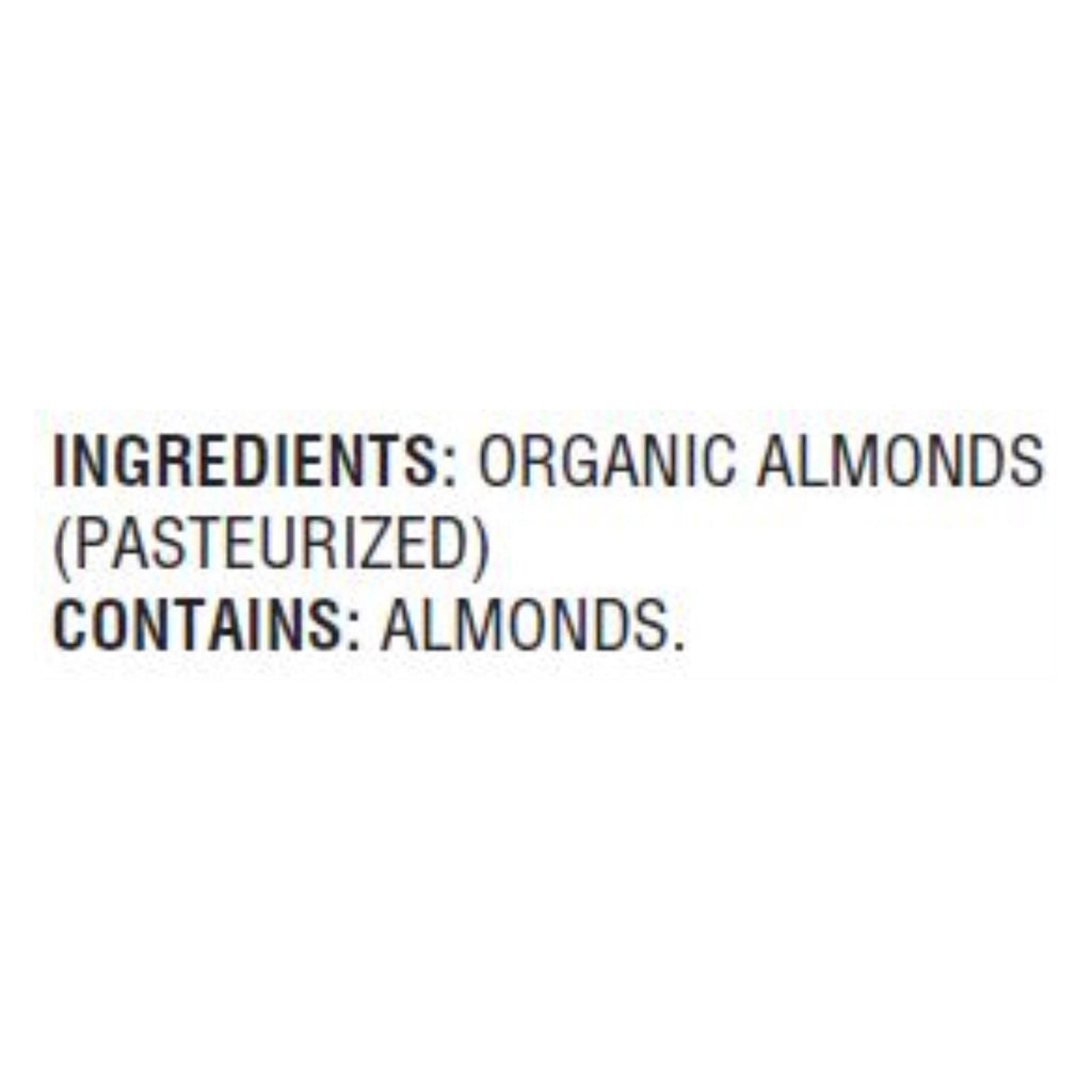 Woodstock Organic Raw Almonds - Case Of 8 - 7.5 Oz - Lakehouse Foods