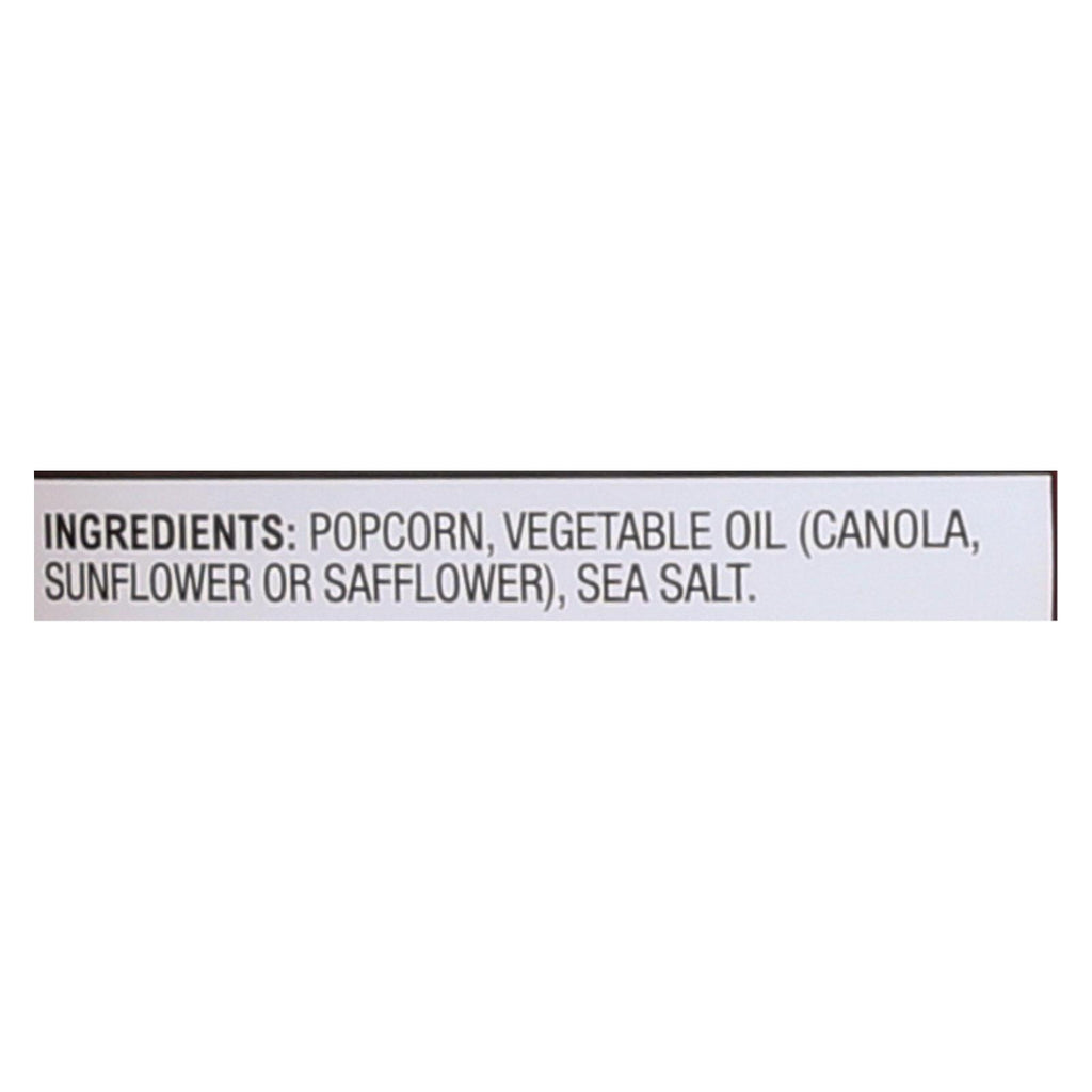 Popcorn Indiana Popcorn - Sea Salt - Case Of 12 - 4.75 Oz. - Lakehouse Foods