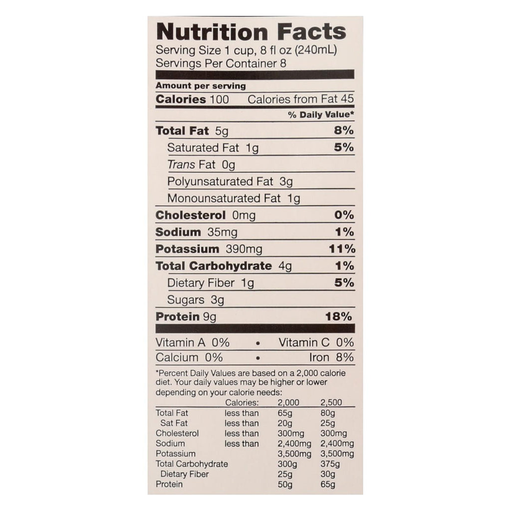 Westsoy Original Soymilk - Unsweetened - Case Of 8 - 64 Fl Oz. - Lakehouse Foods