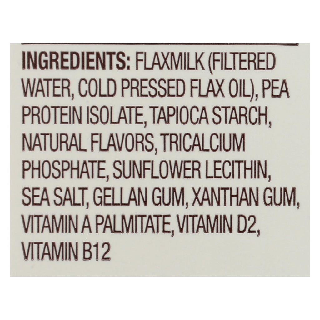 Good Karma Flax Milk - Protein - Vanilla - Case Of 6 - 32 Fl Oz - Lakehouse Foods