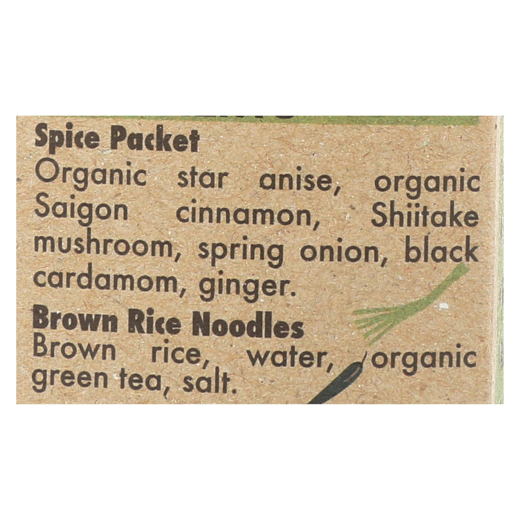 Star Anise Foods Soup - Brown Rice Noodle - Vietnamese - Happy Pho - Shiitake Mushroom - 4.5 Oz - Case Of 6 - Lakehouse Foods