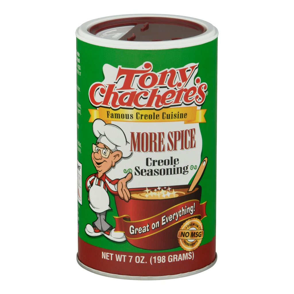 Tony Chachere's Creole Seasoning - Case Of 6 - 7 Oz - Lakehouse Foods