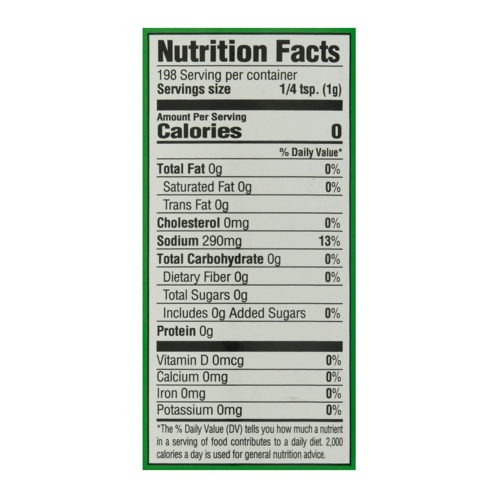 Tony Chachere's Creole Seasoning - Case Of 6 - 7 Oz - Lakehouse Foods