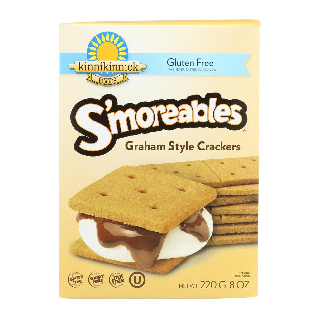 Kinnikinnick Graham Style Crackers - Case Of 6 - 8 Oz. - Lakehouse Foods