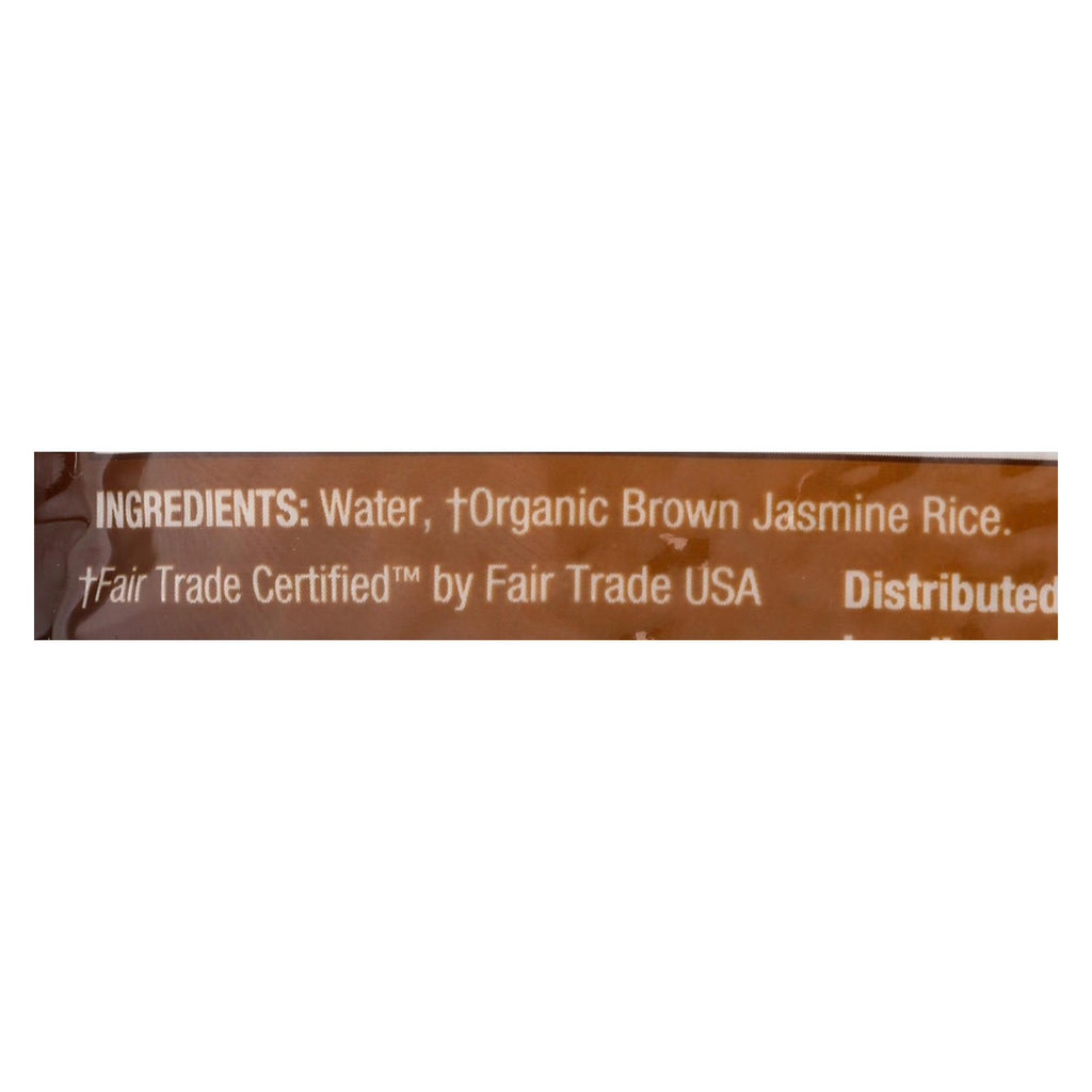Lundberg Family Farms Organic Thai Rice - Brown Jasmine - Case Of 6 - 8 Oz - Lakehouse Foods