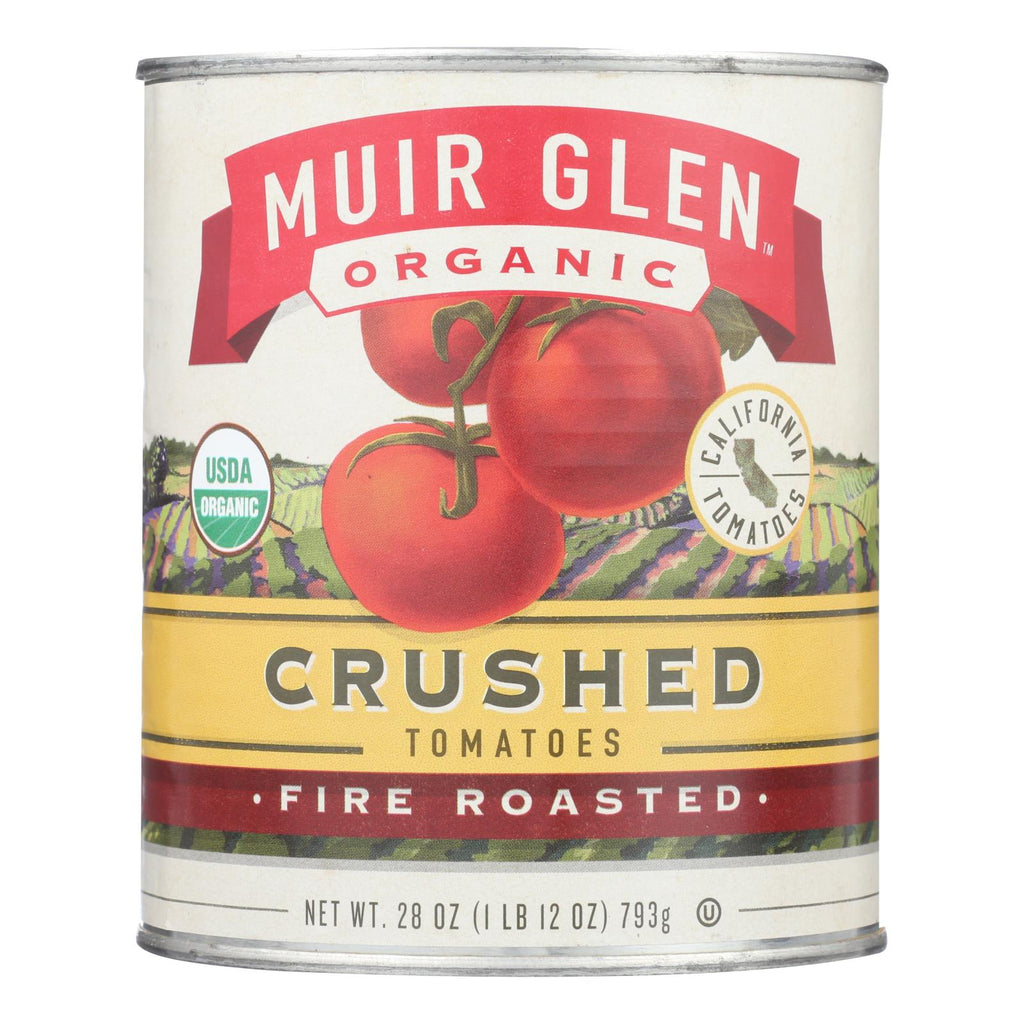 Muir Glen Fire Roasted Crushed Tomato - Tomato - Case Of 12 - 28 Oz. - Lakehouse Foods