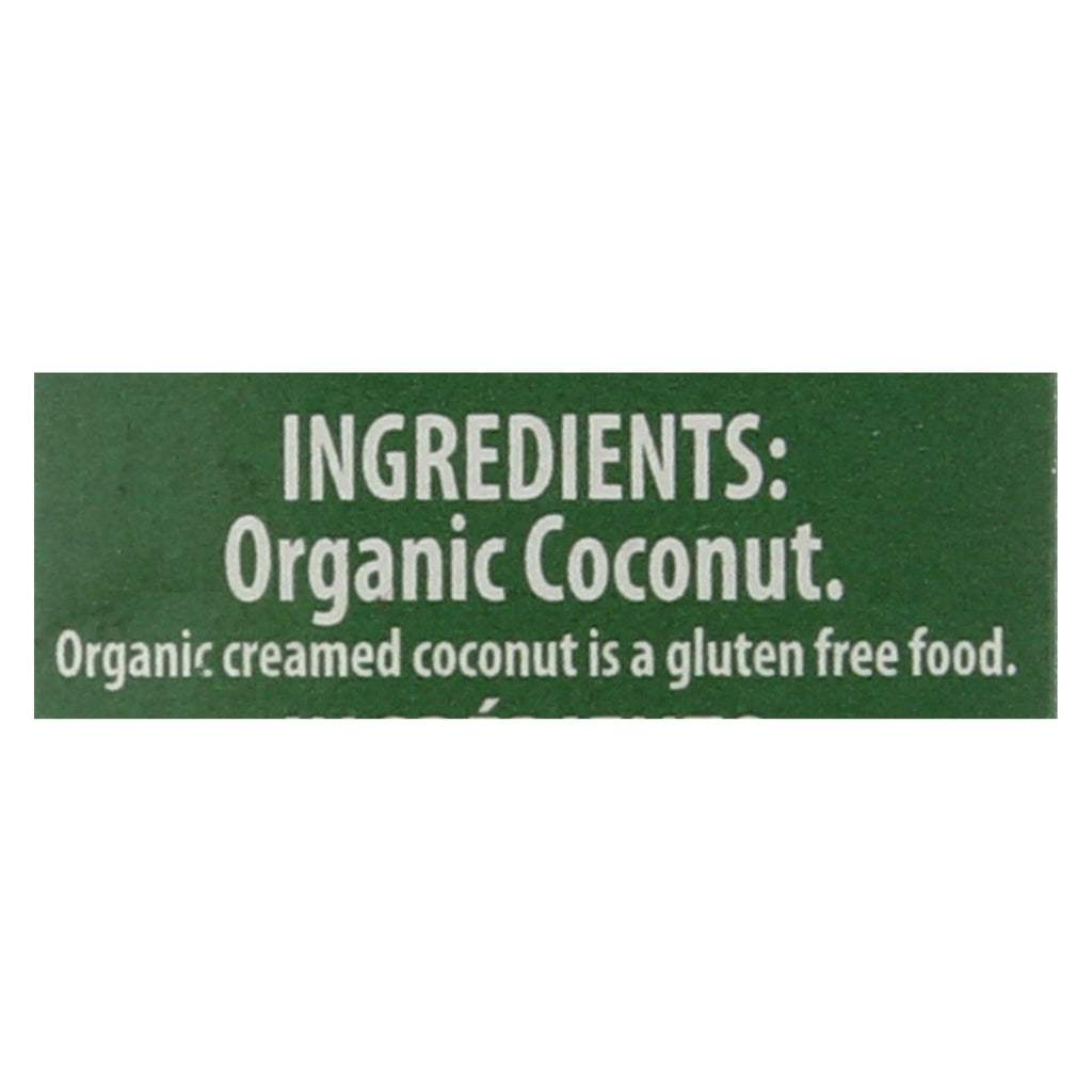 Let's Do Organics Organic Creamed - Coconut - Case Of 6 - 7 Oz. - Lakehouse Foods