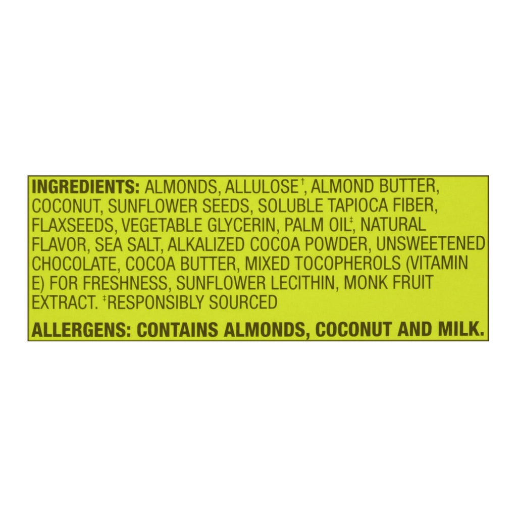 Munk Pack - Green Bar Keto Almond Butter Coco - Case Of 6 - 4-1.12oz - Lakehouse Foods