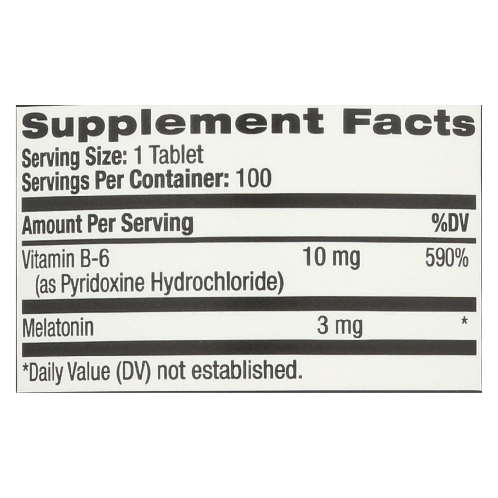 Natrol Melatonin Time Release - 3 Mg - 100 Tablets - Lakehouse Foods