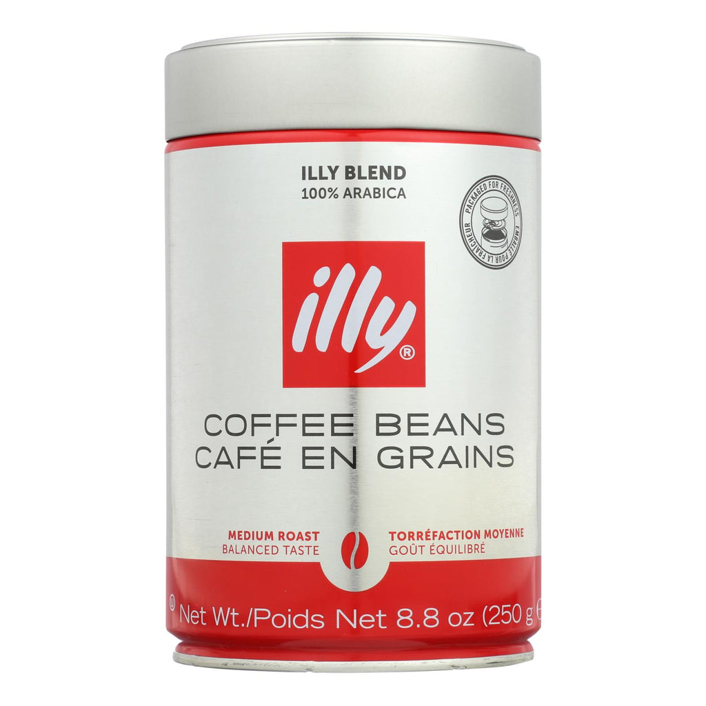Illy Caffe Coffee Coffee - Whole Bean - Medium Roast - 8.8 Oz - Case Of 6 - Lakehouse Foods