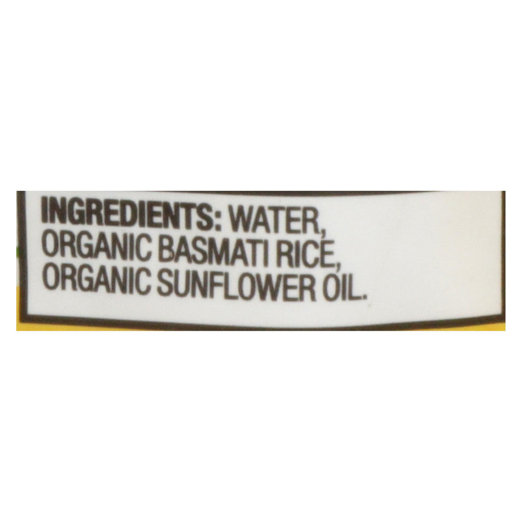 Tasty Bite - Rice Basmati - Case Of 12 - 8.8 Oz - Lakehouse Foods
