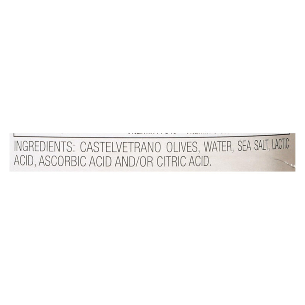 Jeff's Garden - Castelvetrano Olives - Pitted - Case Of 6 - 5.5 Oz. - Lakehouse Foods