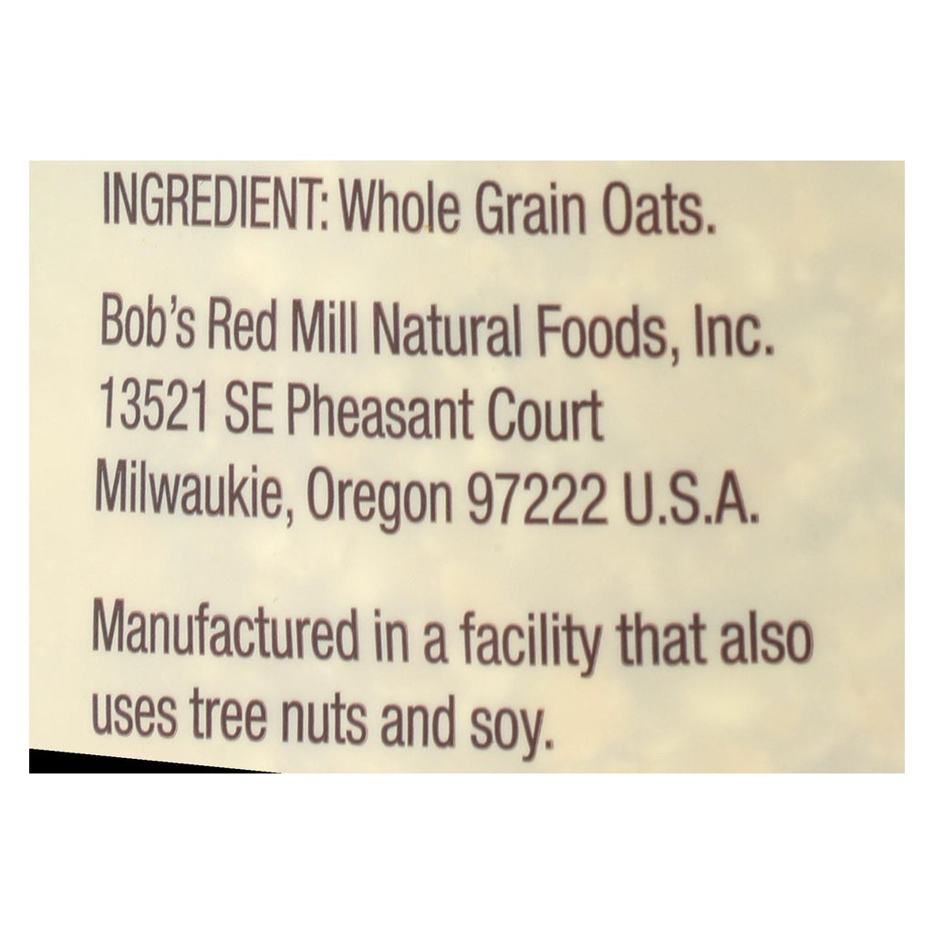 Bob's Red Mill - Quick Cooking Rolled Oats - Gluten Free - Case Of 4-28 Oz. - Lakehouse Foods