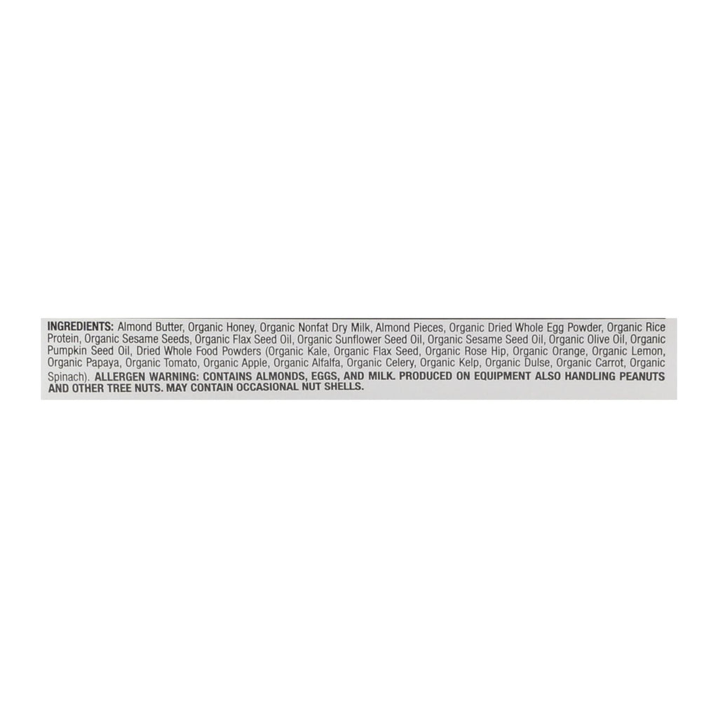Perfect Bar Almond Butter Bar  - Case Of 8 - 2.3 Oz - Lakehouse Foods