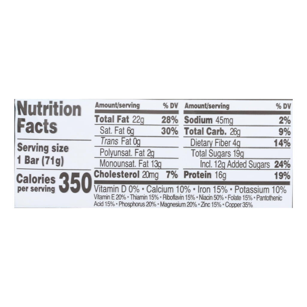 Perfect Bar Coconut Peanut Butter Bar - Case Of 8 - 2.5 Oz - Lakehouse Foods