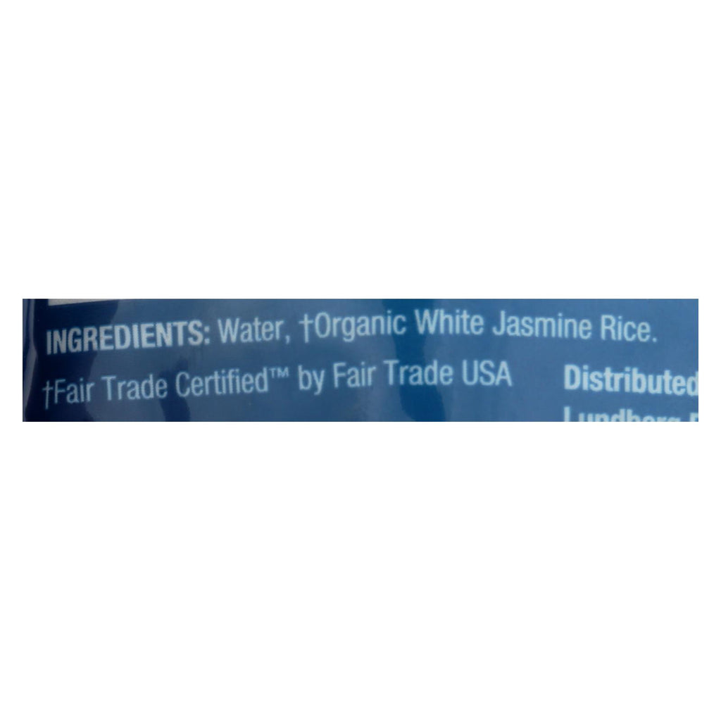 Lundberg Family Farms Organic Thai Rice - White Jasmine - Case Of 6 - 8 Oz - Lakehouse Foods