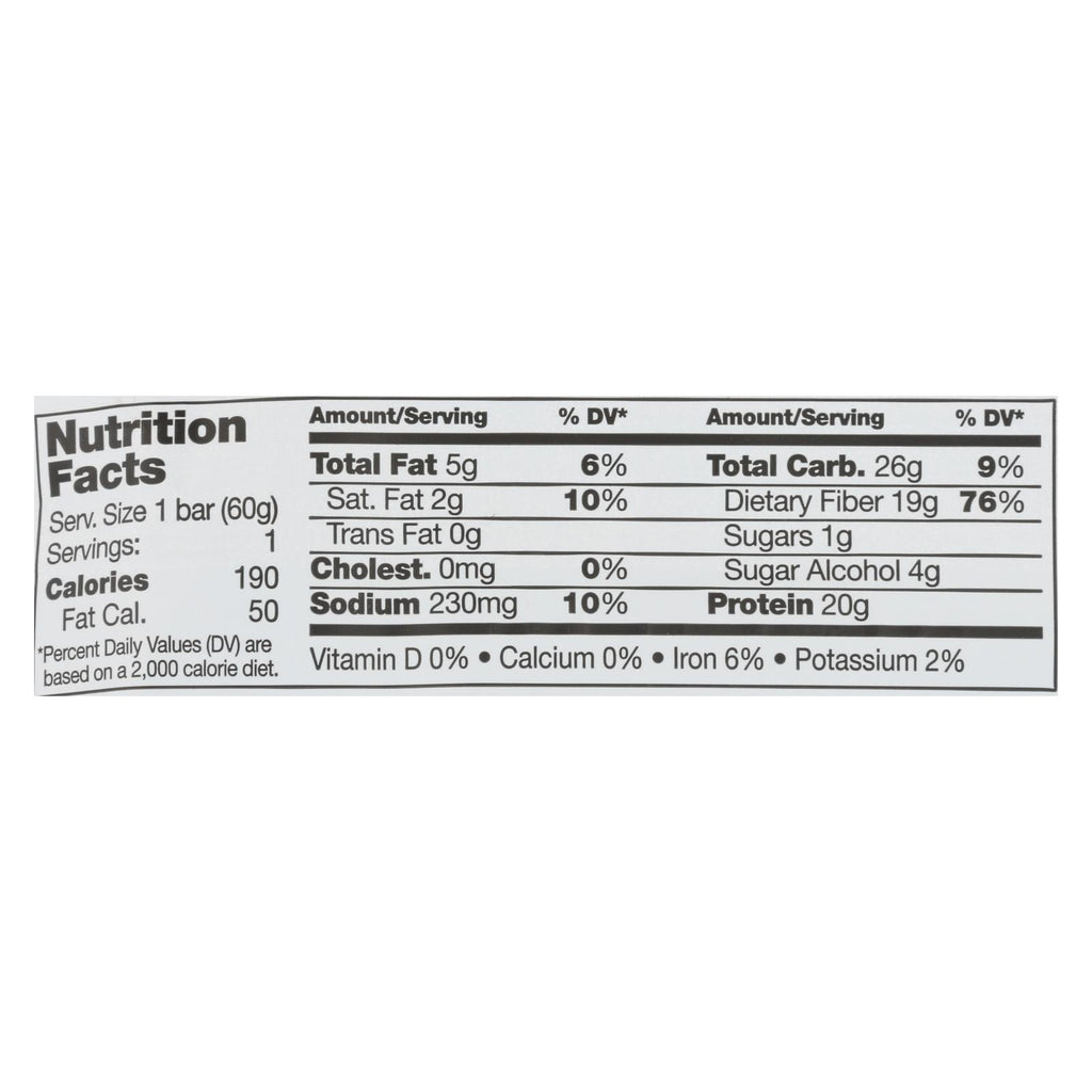 No Cow Bar Protein Bar - Case Of 12 - 2.12 Oz - Lakehouse Foods