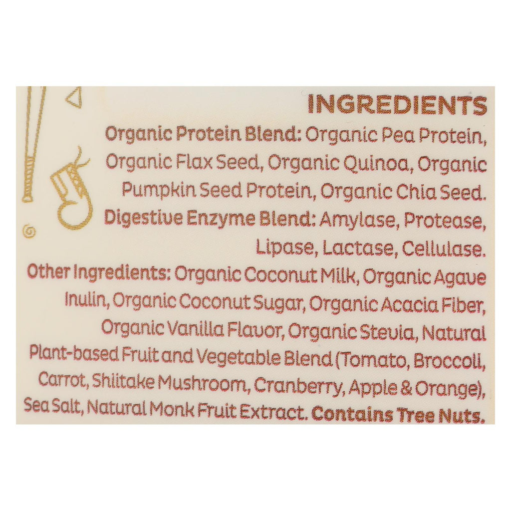 Kos - Protein Pwdr  Vanilla - 1 Each -20.6 Oz - Lakehouse Foods
