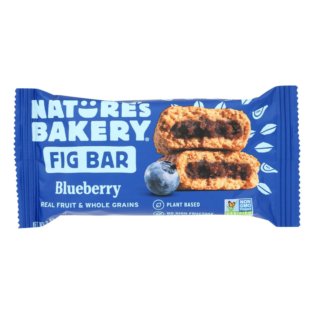 Nature's Bakery Stone Ground Whole Wheat Fig Bar - Blueberry - Case Of 12 - 2 Oz. - Lakehouse Foods