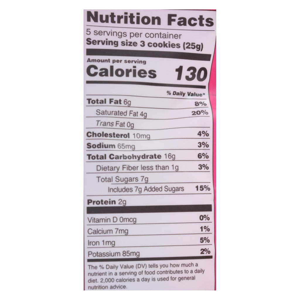 Michel Et Augustin - Cookie Dark Chocolate Ss Shortbread - Case Of 6 - 4.4 Oz - Lakehouse Foods