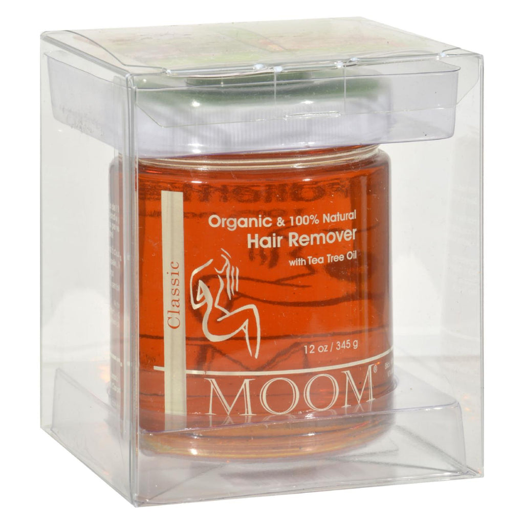 Moom Organic Hair Removal With Tea Tree Refill Jar - 12 Oz - Lakehouse Foods