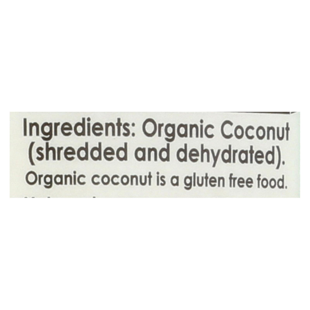 Let's Do Organics Organic Shredded - Coconut - Case Of 12 - 8 Oz. - Lakehouse Foods