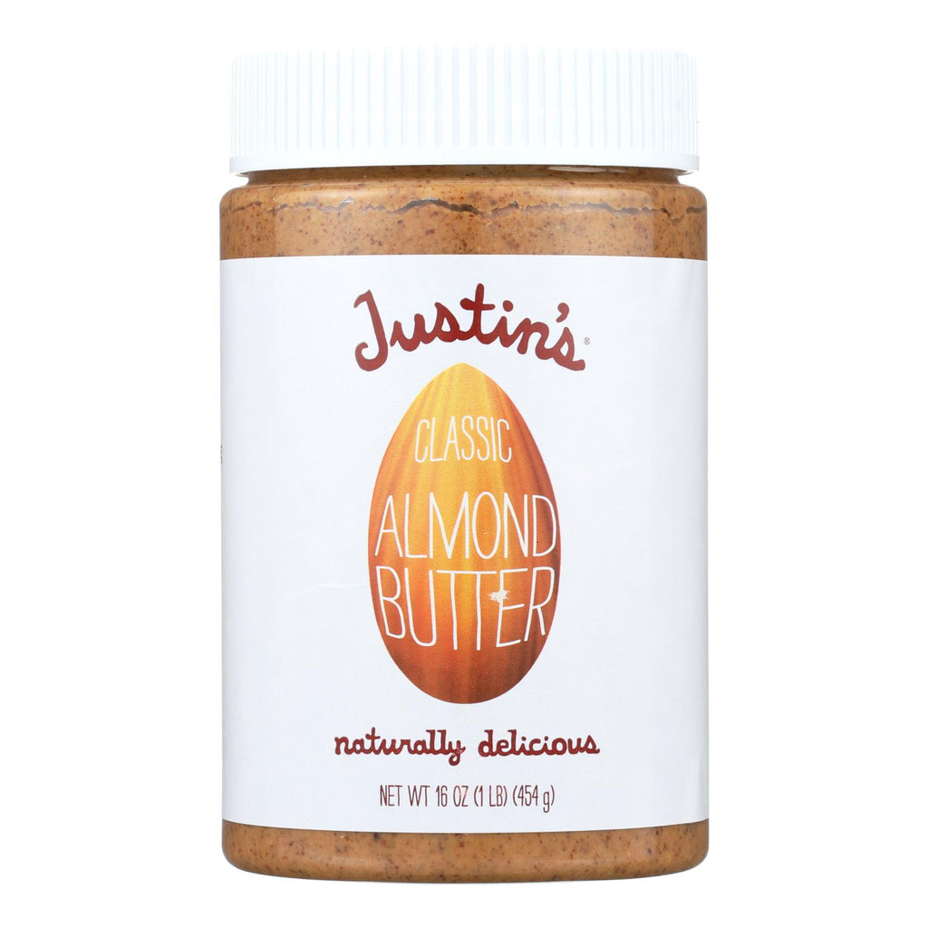 Justin's Nut Butter Almond Butter - Classic - Case Of 6 - 16 Oz. - Lakehouse Foods