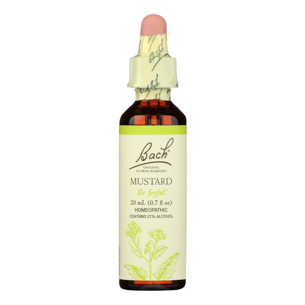 Bach Flower Remedies Essence Mustard - 0.7 Fl Oz - Lakehouse Foods