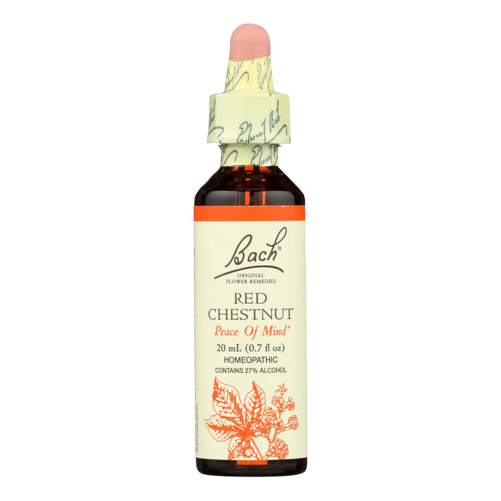 Bach Flower Remedies Essence Red Chestnut - 0.7 Fl Oz - Lakehouse Foods