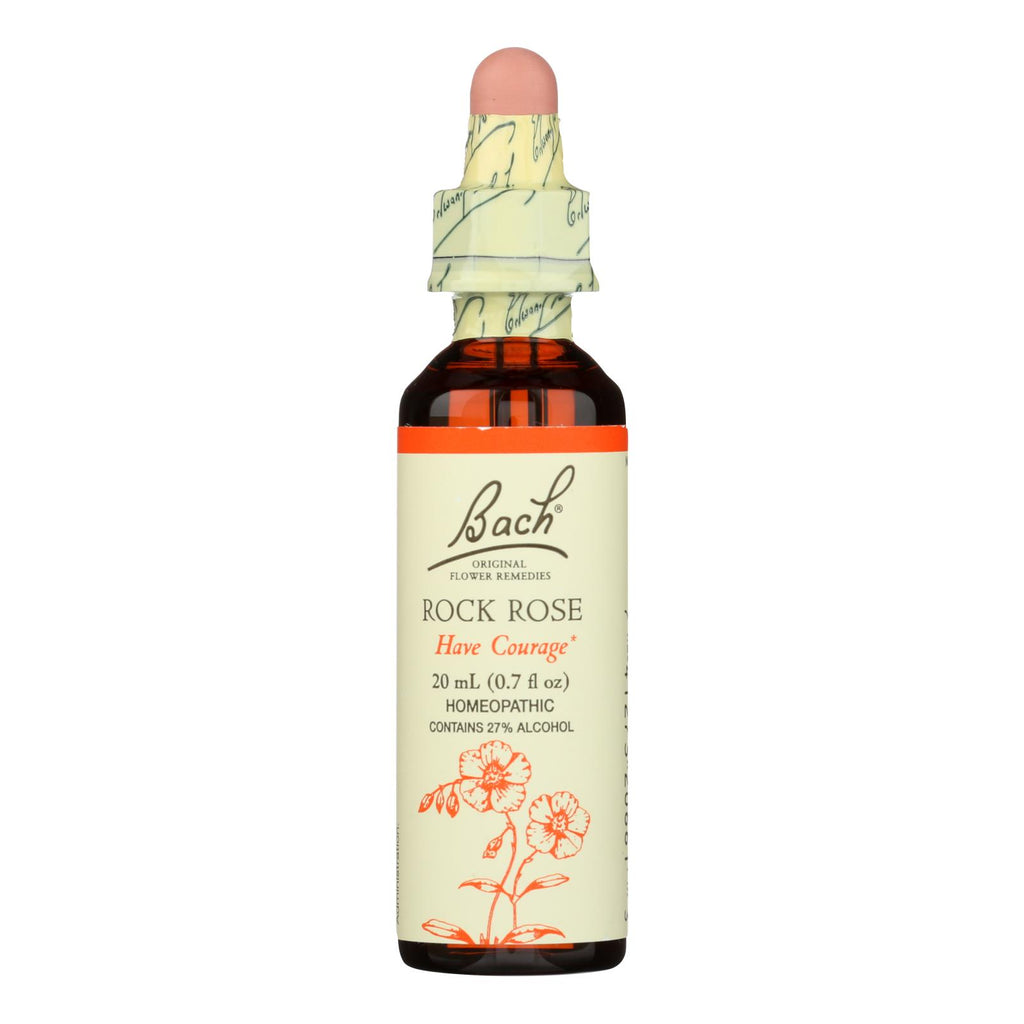 Bach Flower Remedies Essence Rock Rose - 0.7 Fl Oz - Lakehouse Foods
