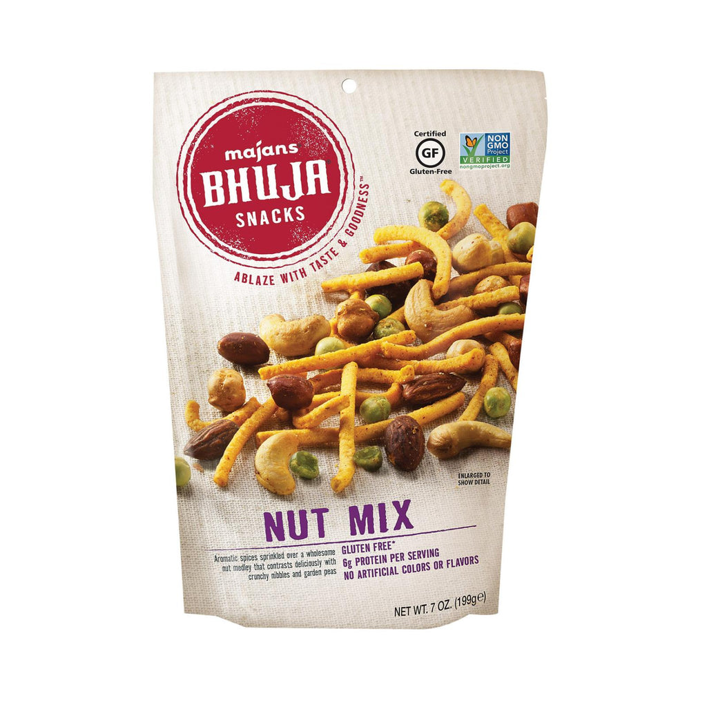 Bhuja Snacks - Nut Mix - Case Of 6 - 7 Oz. - Lakehouse Foods
