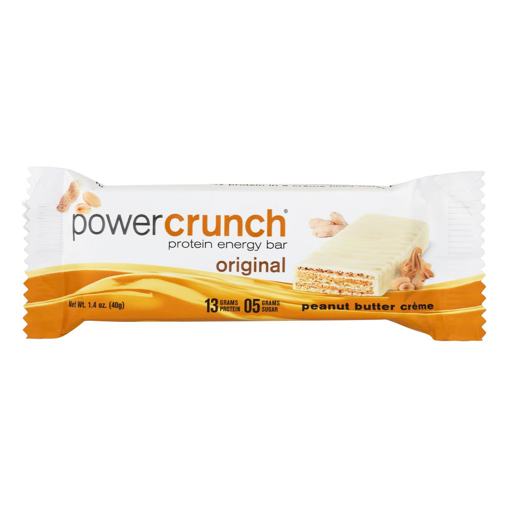 Power Crunch Bar - Peanut Butter Cream - Case Of 12 - 1.4 Oz - Lakehouse Foods