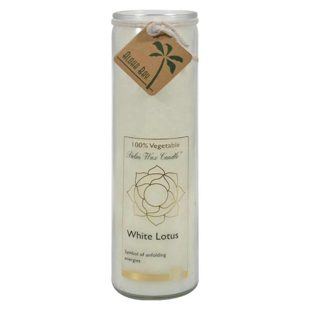 Aloha Bay - Chakra Jar Candle - White Lotus - 11 Oz - Lakehouse Foods
