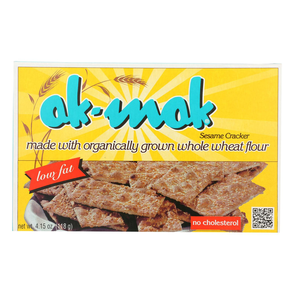 Ak Mak Bakeries - Armenian Bread - Sesame Crackers - Case Of 12 - 4.15 Oz. - Lakehouse Foods