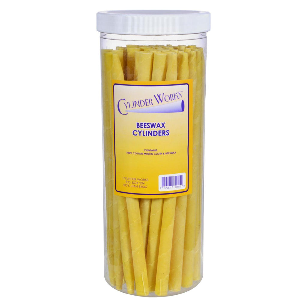 Cylinder Works - Herbal Beeswax Ear Candles - 50 Pack - Lakehouse Foods