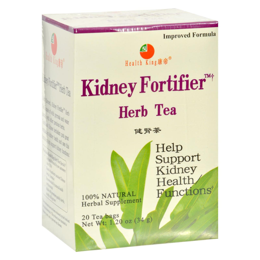 Health King Kidney Fortifier Herb Tea - 20 Tea Bags - Lakehouse Foods