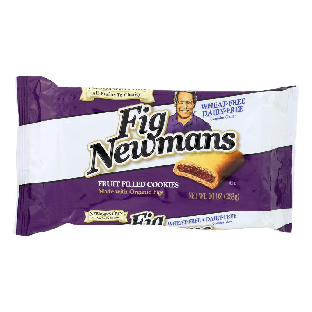 Newman's Own Organics Fig Newman's Wheat Free - Dairy Free - Case Of 6 - 10 Oz. - Lakehouse Foods