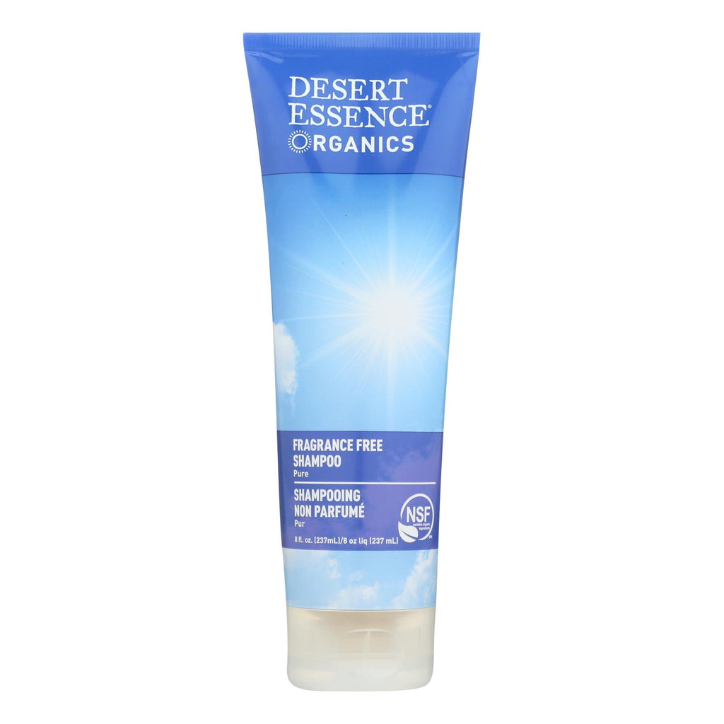 Desert Essence - Pure Shampoo Fragrance Free - 8 Fl Oz - Lakehouse Foods