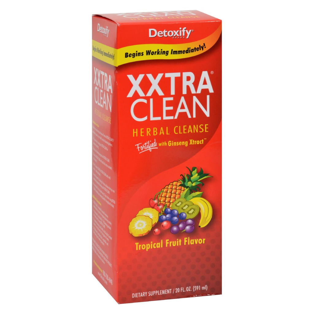 Detoxify - Xxtra Clean Herbal Natural Tropical - 4 Fl Oz - Lakehouse Foods