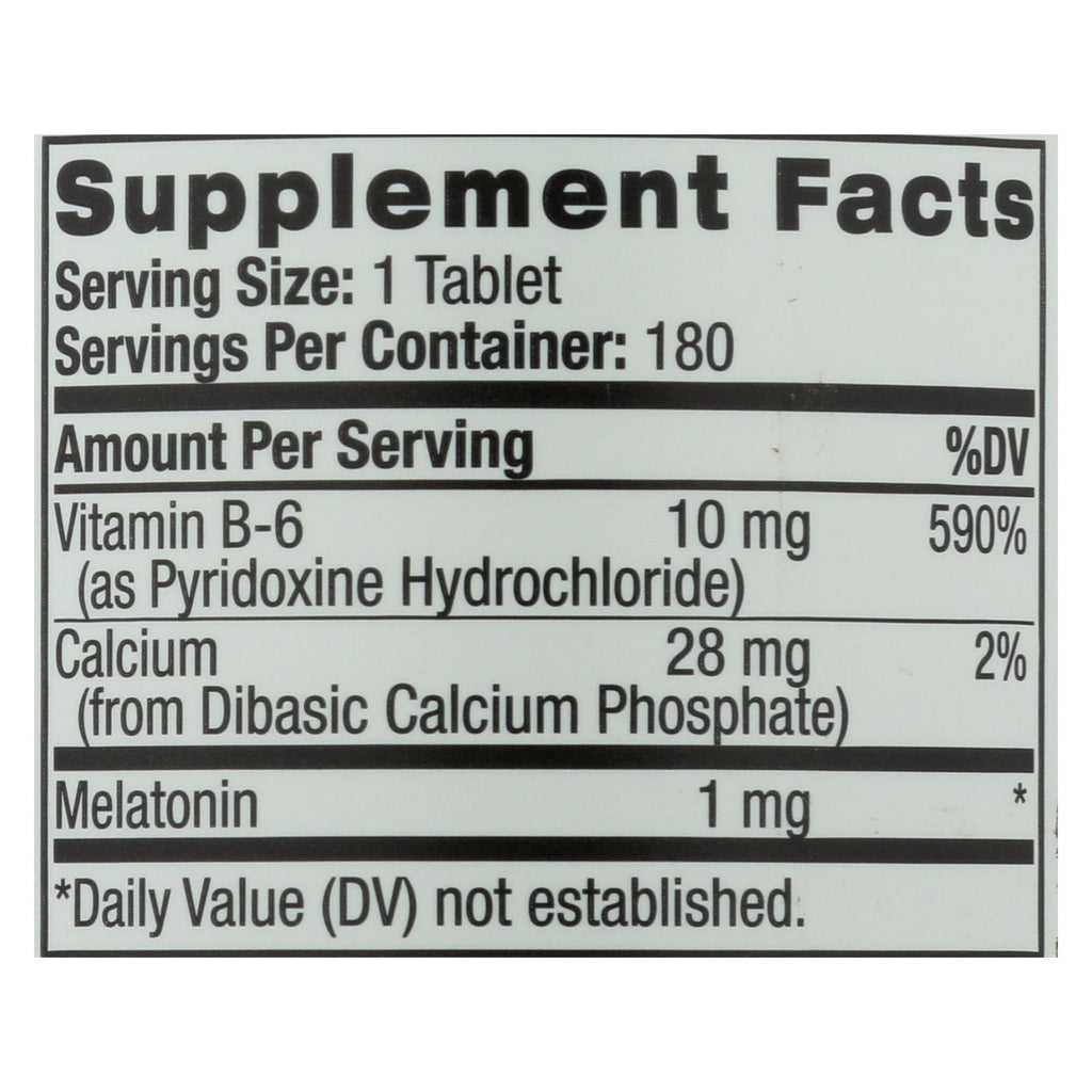 Natrol Melatonin - 1 Mg - 180 Tablets - Lakehouse Foods