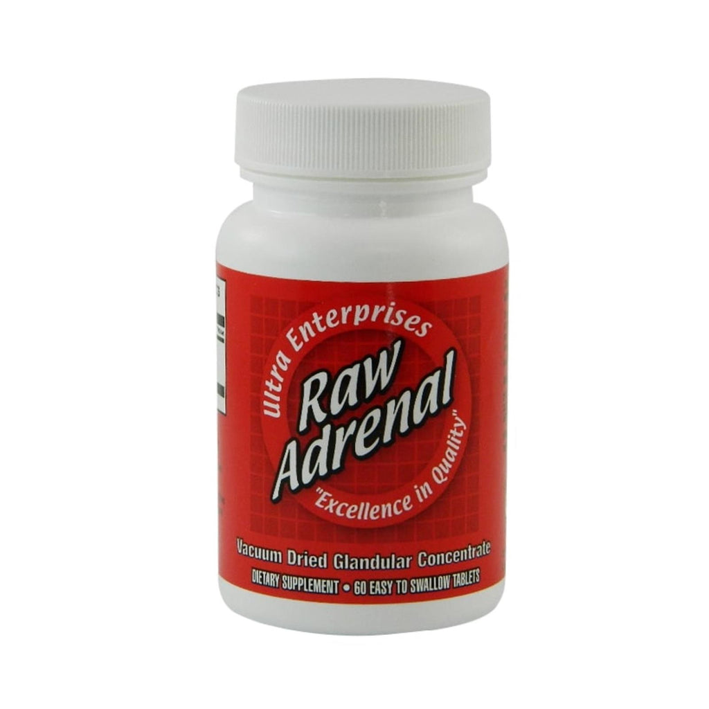 Ultra Glandulars Raw Adrenal - 200 Mg - 60 Tablets - Lakehouse Foods